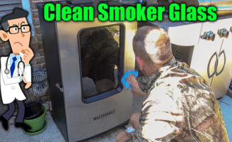 cleaning smoker glass