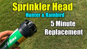 replace inground sprinkler head