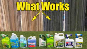 fence and deck cleaners