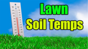 lawn soil temperatures