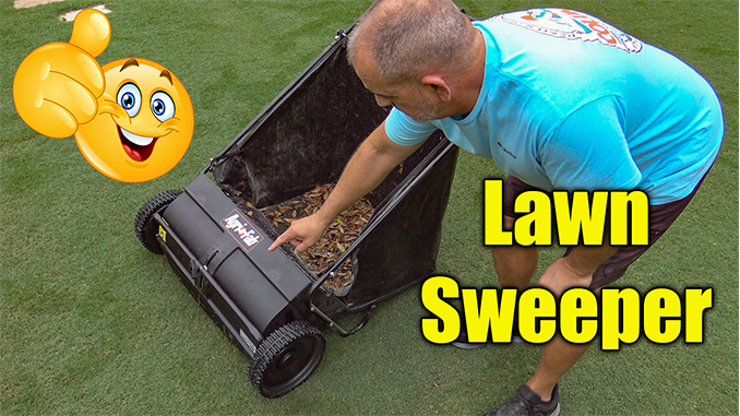 lawn sweeper