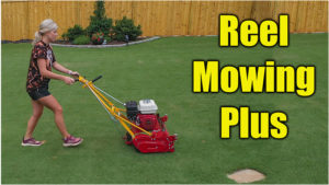 reel mowing lawns