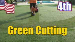 putting green cutting