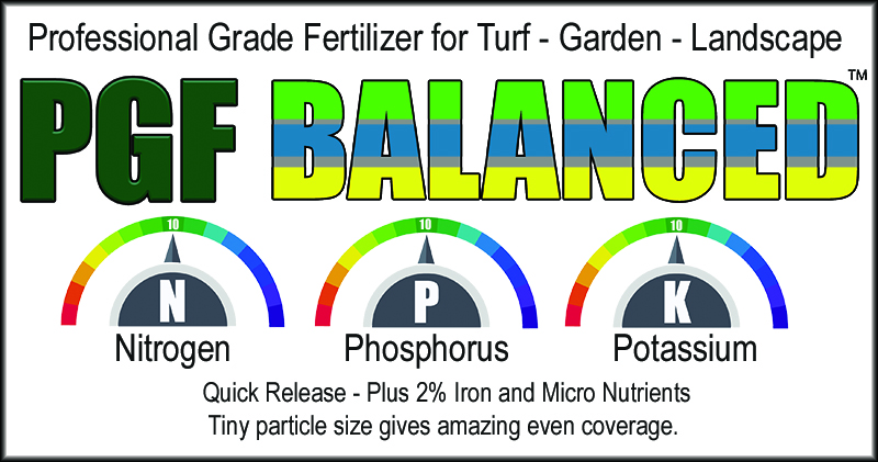 PGF BALANCED lawn and garden fertilizer