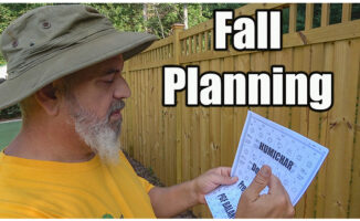 fall lawn care planning