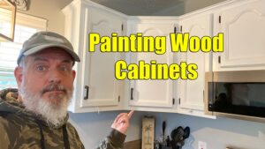 painting wood cabinets
