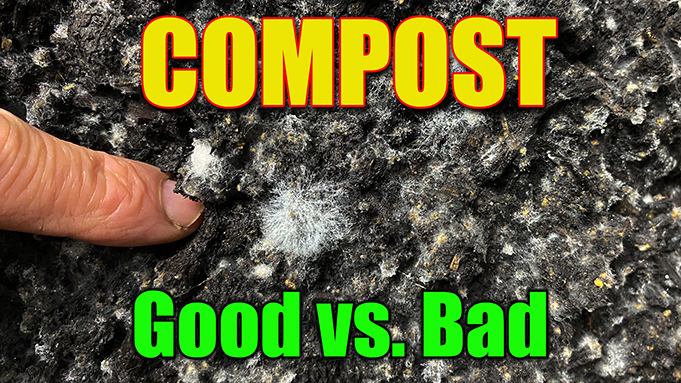 making compost piles