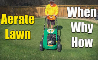 how to aerate lawn