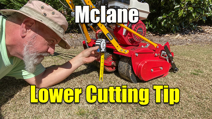 How to Lower Mclane Reel Mower Reel Mowers