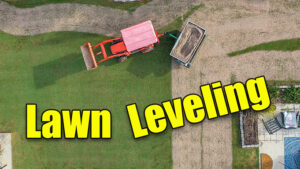 leveling lawn