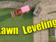 leveling lawn
