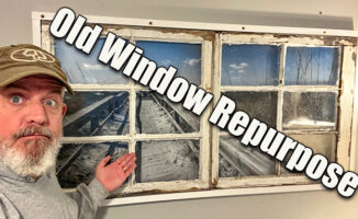 repupose old windows art