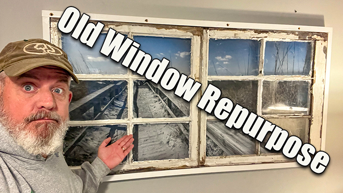 repupose old windows art