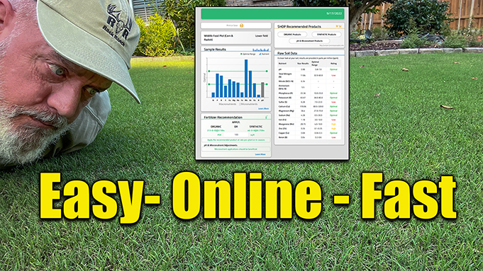 lawn soil test online
