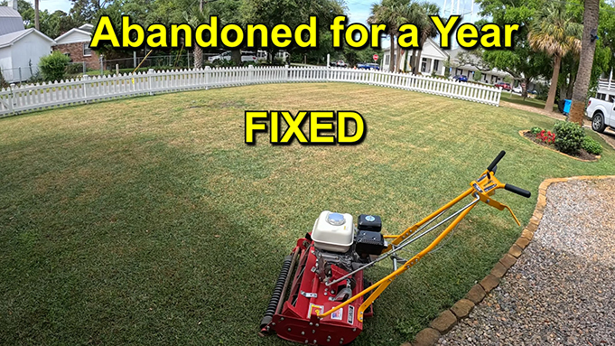 lawn renovation