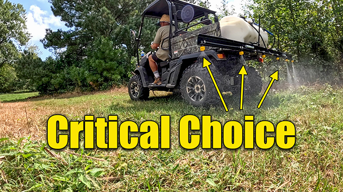 utv atv tank sprayer