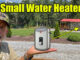 what size instant water heater