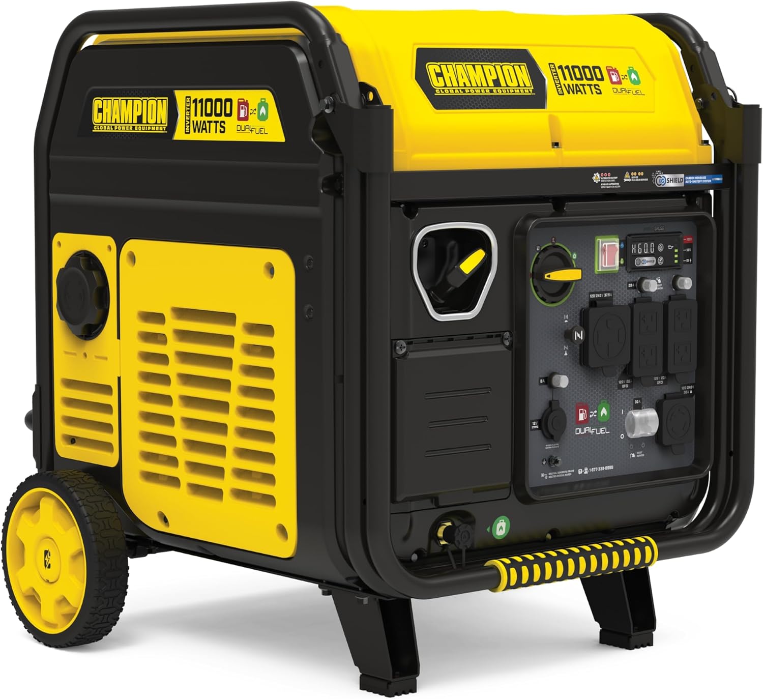 large dual fuel generator