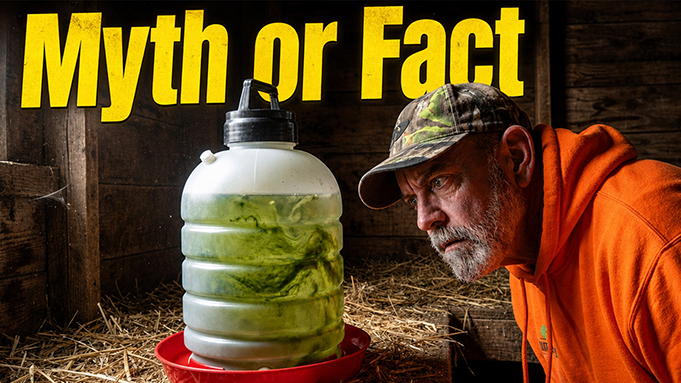 prevent algae in chicken water tanks